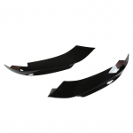 2 tk Eesmise kaitseraua difuusor L&auml;ikiv must Vasak Parem Huulespoileri Splitter 4. seeriale F32 F33 F36 M Sport 2014&ndash;2020