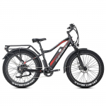 V&eacute;lo &Eacute;lectrique - Jobobike Robin - Fatbike 26'' - 13Ah Battery - Bafang 48V 250W - Max Range 65KM- Shimano 7 speed - Noir