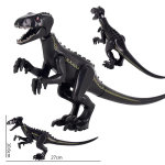 Jurassic World 2 Dinosaurusfiguurid Tyrannosaurus Rex Indominus Rex I-Rex Indoraptor Ehitusklotsid Laste M&auml;nguasi &Uuml;hilduv black