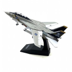 1/100 m&otilde;&otilde;tkava USA F-14 Tomcat h&auml;vituslennuki sulamist mudel Diecast s&otilde;jaline raketipommitaja hall