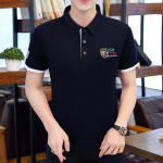 Suvine meeste l&uuml;hikeste varrukatega T-s&auml;rk polos&auml;rk Tikitud l&uuml;hikeste varrukatega T-s&auml;rk M ultramariin sinine v&auml;rv