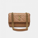 Stiilne teemantmustriga klapiga crossbody kott &ndash; Korea ketiga &otilde;lakott, kerge ja moodne 26x9x18 cm pruun