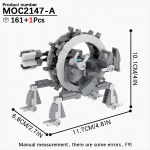 MOOXI Filmisarja Komplekt MOC Tellised Robot &Uuml;hilduv Tegevuskujukeste Mudeliga DIY Komplektid T&auml;iskasvanute Ehitusplokid M&auml;nguasjad Lastele Kingitused