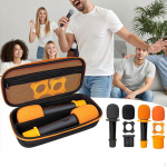 Storage Box Hard Carrying Case Portable Cases s Cover Waterproof Cordless Mic Bag