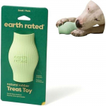 Jouet distributeur de friandises - EARTH RATED - 23 cm - Vert - Pour petits chiens - Lave-vaisselle roheline