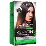 Coffret Produits Capillaires - KATIVA - Alisado sin Plancha Anti-Encrespamiento Xtra Shine