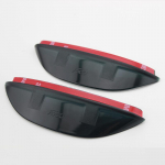 A Little Change PC Rain eyebrows in rearview mirror Awnings Shelters Sticker For Ford Focus 3 4 MK3 MK4 2Pcs/Set must