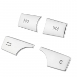 Car Multimedia Volume Buttons Cover Stickers Trim For Mercedes Benz C class W204 GLK X204 E class W212 2007-2015 C W204 2007-2014