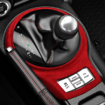 For 12-20 Toyota 86 Subaru BRZ interior modification suede accessories, central control gear shift door panel Y-9-39