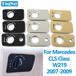 Auto siseukse esitulede l&uuml;litipaneeli katte trimmi vahetus Mercedes Benz W219 CLS klass 300 350 500 jaoks W219 Gray Model C