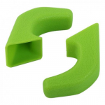 1Pair Front Bumper Tow Hook trailer Cover Trim For Jeep Wrangler JK JL JT 2007+ roheline