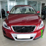 V&auml;rvitud VOLVO XC60 2009 2010 2011 2013 Esitulede pesuri d&uuml;&uuml;si katte jaoks Flamenco red 702 left
