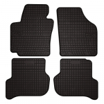 Dywaniki samochodowe gumowe do: Seat Altea minivan (08.2008-2015) - czarne, dopasowane