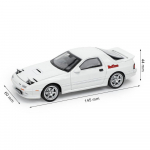 1/32 Mazda RX7 RX-7 FC INITIAL D Superauto Sulamist Valatud M&auml;nguauto Mudel Heli ja Valgusega M&auml;nguasi Kogumisobjekt S&uuml;nnip&auml;evakingitus valge
