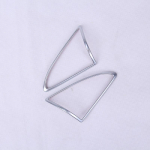 For Land rover Discovery 4 LR4 2009-2016 Car-Styling ABS Chrome Audio Speaker Frame Trim Auto Accessories 2pcs Style A