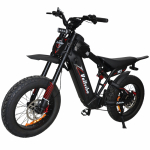 Voltvibe M2 2000W mootoriga elektriline maastikuratas, 60V25Ah aku, 65KM/H tippkiirus, 20-tollised maastikurehvid, raevukas suure j&otilde;udlusega elektrijalgratas punane/must