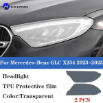 For Mercedes-Benz GLC X254 -2025 Car headlight protective film TPU protective sticker smoked black anti scratch and anti puhas