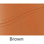 For Toyota Prado 150 2010 2011 2012 2013 2014 2015 2016 2017 - Microfibre Leather car Center Armrest box Cover car interior pruun