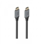 Cable HDMI Aisens A150-0878 10m 2.1 8K@60Hz 4K@120Hz HDR eARC OFC Chapado Oro Gris/Negro hall