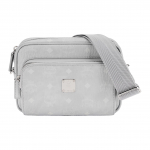 MCM Aren Visetos Monogram Nappa Nahast &Auml;&auml;risega &Otilde;lakott Risti Keha Kott V&auml;ikesed Naiste kotid Hall MMRAAKC02FP001 Basic Set (Bag+Dust Bag)