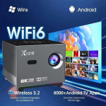 Projecteur - BAZARLAND30 - XNANO - 8K/4K - WiFi 5G - Bluetooth 5.0 - 300 ANSI lumens