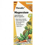 Floradix, Floradix, magneesium, vedel taimne ja mineraalne toidulisand, 250 mg, 8,5 fl untsi (250 ml)