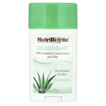 NutriBiotic, deodorant, l&otilde;hnatu, 2,6 untsi (75 g)
