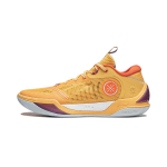 Li Ning Wade Ice Blood 2 Basketball Shoes Men's Low top Milk Orange Yellow ABPU017-9 44