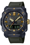 Casio Pro Trek Climber Line P&auml;ikesej&otilde;ul Toimiv Biomassist Valmistatud Roheline Raadiojuhitav Kell, Plastik, PRW-6900Y-3JF, Meeste,