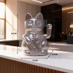 Maneki Neko &Otilde;nnekass Kuju Vihkuv &Otilde;nne Kutsuv Kass M&uuml;ndiga Jaapani &Otilde;nnetoov Kodu Kontori Vaik Dekoratsioon Kingitus &scaron;ampanjav&auml;rvi