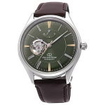 Orient Star Automaatne Klassikaline Valmistatud Avatud Rohelise RK-AT0202E Meeste K&auml;ekell, Pool-Skelett, Mehaaniline, Jaapan, 2-aastane Tootjagarantii, S&uuml;da, roheline