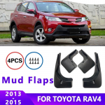 Poriklapid Sobivad TOYOTA RAV4 2013-2015 2014 Porikaitse Rehvikaitse Pritsmekaitse Tarvikud Rattakaitse 4tk RAV4 2013-2015