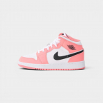 Jordan 1 Mid Pink Gaze/Must-Valge 39 Heleroosa