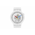 SWATCH Unisex 47mm Skelettkell SB01K100 SB01K100 Transparent Watch Case