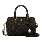 K&auml;ekott Coach Rowan 17 Monogramm Moodne Mitmek&uuml;lgne &Otilde;lakott Bostoni kott Naiste &otilde;lakott Must CDY29-IMBRN Basic Set (Bag+Dust Bag)