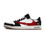 Travis Scott x Jordan Air Jordan 1 Must Valge Travis Scott X AJ1 MADAL top Vana stiilis Korvpallijalatsid Naiste DZ4137-700(Team1897-) 40.5