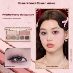 Flowerknows Strawberry Cupid Kollektsioon N&auml;otooni Palett P&otilde;sepuna Silmav&auml;rv Highlighter Flower Know N&auml;o P&auml;evituspigmendi Palett geniaalne lavendli v&auml;rv
