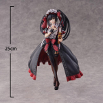 Anime Tokisaki Kurumi kuju armas Kurumi Tokisaki tegevuskuju loli t&uuml;drukute kuju PVC mudel auto dekoratsioon kogumis m&auml;nguasi poiste kingitused 25CM gray