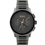Hugo Boss 1513814 Meeste kvartskellad Must sihverplaat 44 MM + Karbiga