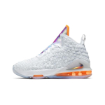 Nike LeBron 17 Future Air GS CT4136-100 37.5 white
