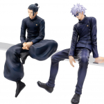 14cm Anime JJK Kuju Istuv Gojo Tegevuskuju Geto Suguru Figuriin PVC Kogumismudel Lauakaunistused Laste M&auml;nguasjad Kingitused 15CM No Box