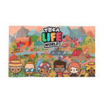 Toca Life Box Toca Boca Armas M&auml;ng Pehme N&auml;gu R&auml;tik Kiire Kuivamine Bassein Vann Puuvillased R&auml;tikud Imav Kiire W102*H193(CM)
