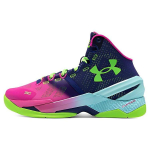 Under Armour Curry 2 Retro 'Northern Lights' Meeste Korvpallijalatsid Mitmev&auml;rvilised 3026052-600 41 blue