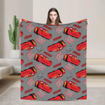 Lightning McQueen 95 Soojad Tekid Lennureisiks Pehme Visketekk Moodne Magamistoa Flanell Voodikate Diivanvoodi Kate 130x150cm