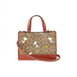 Coach X Peanuts Snoopy Dempsey 29 Klassikaline monogrammiga kott Naiste kott Pruun CE862-IMT1O Basic Set (Bag+Dust Bag)