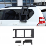 Autostiil Roostevabast terasest Must Auto k&uuml;lgmine redel Toyota Land Cruiser Prado FJ150 150 2010-2026 jaoks Auto v&auml;lisdetailid