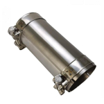 35mm-80mm Summutitoru &Uuml;hendustoru Adapter &Uuml;hendaja H&uuml;lss Klamber Toru Toru &Uuml;hendaja &Uuml;hendaja pikkus 100mm-120mm ID 35mm gray