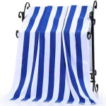 Triibuline froteer&auml;tik Reisi-rannar&auml;tik 100% puuvill Suur 80x150cm Paks raske Spordir&auml;tikud J&otilde;usaali pesulapid t&auml;iskasvanutele 80CMx150CM blue