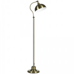 P&otilde;randalamp vintage-disainis, reguleeritava nurgaga, messingist v&auml;limus, 42 cm x 25,5 cm x 152 cm, pronks 42 x 25.5 x 152 cm