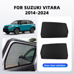 Magnetiline P&auml;ikesesirm Suzuki Vitara 2014-2024 jaoks - Armatuurlaua K&uuml;lgakna Kate 2PCS Rear Windows must